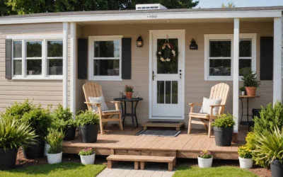 Transformation inattendue : sublimez votre mobil-home en cocon douillet